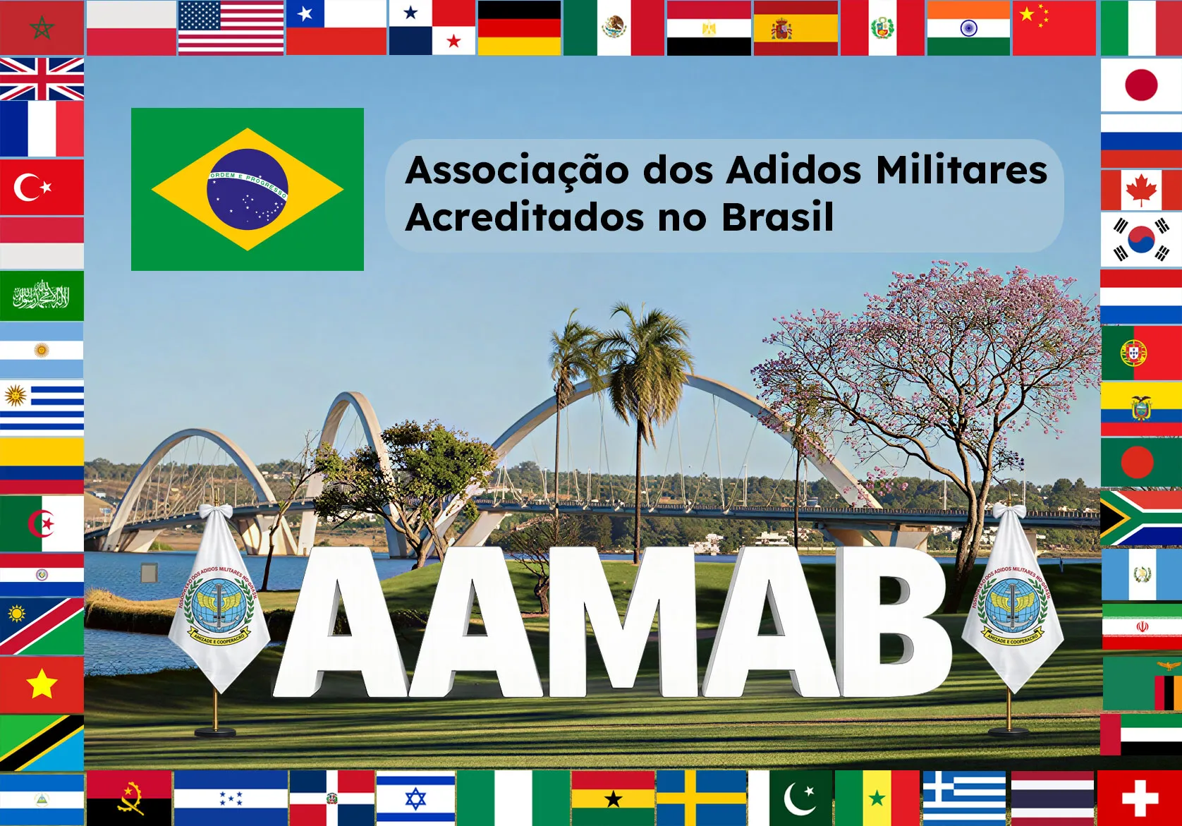 AAMAB - Associação de Adidos Militares Acreditados no Brasil