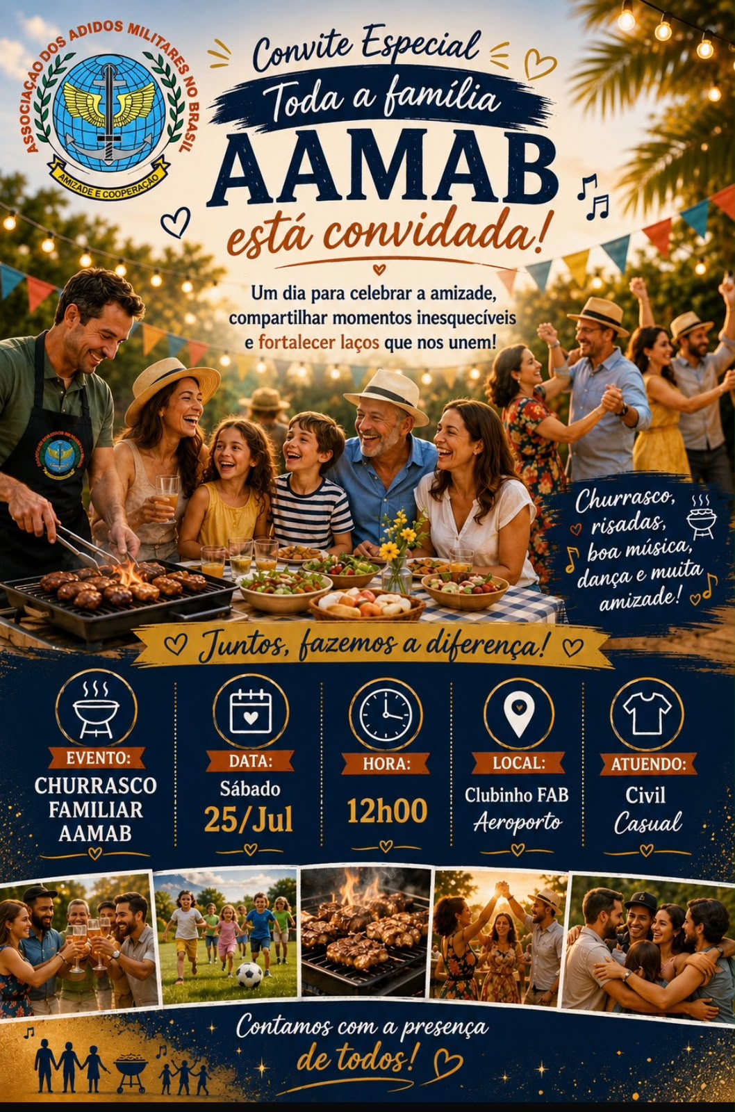 Convite Especial Para Toda a Família AAMAB