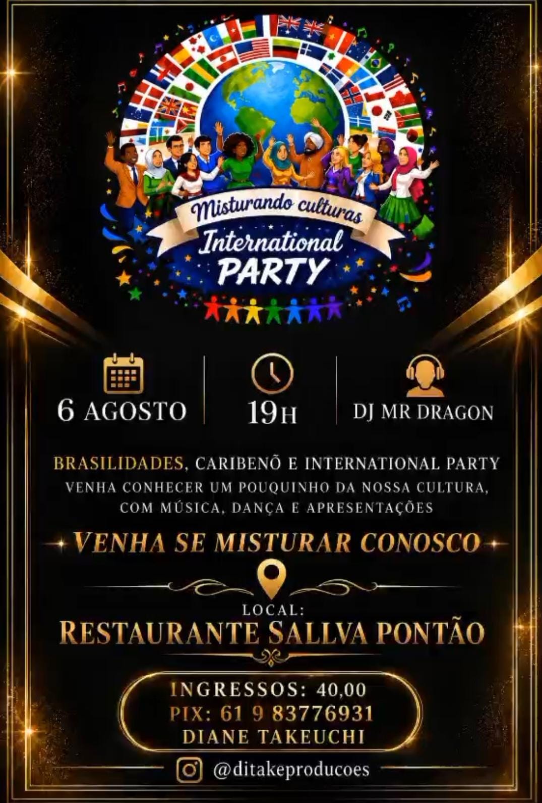 Misturando Culturas - Internacional Party